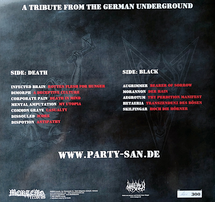 Party.San German Underground | Tribute LP